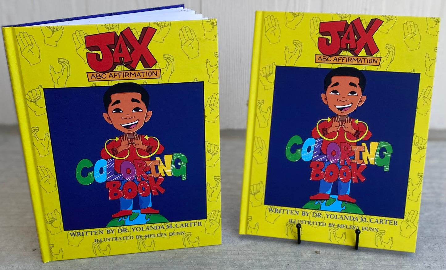 JAX ABC Affirmation Coloring Book (Hard Cover)